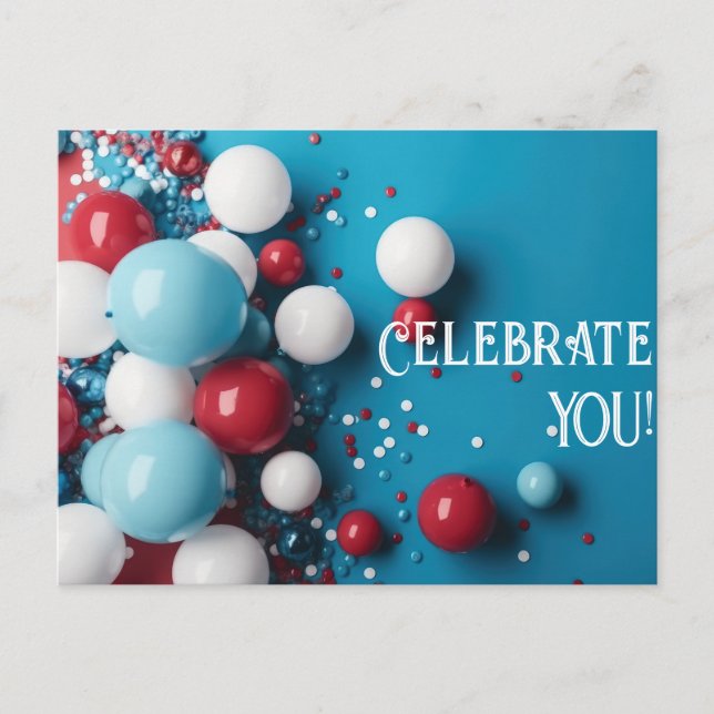 Postal ¡Celebra a TI! (Anverso)