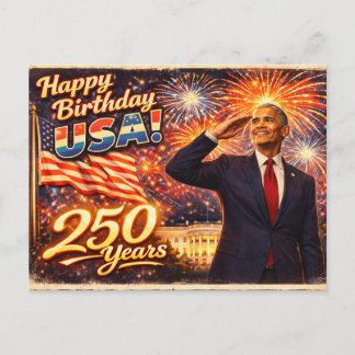 Postal Celebra los EE. UU. Barack Obama 
