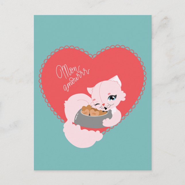 Postal Celebra tu amor (Anverso)