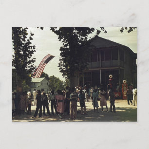 Postal Celebración afroamericana del 4 de julio
