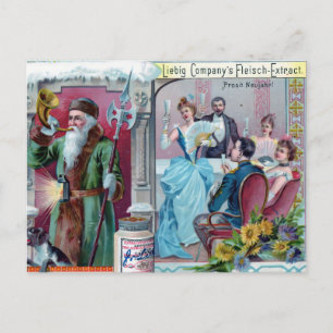 Postal Celebración de Año Nuevo Viejo: Publicidad en Lieb