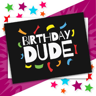 Postal Celebración de Cumpleaños de Niños Cumpleaños Tipo