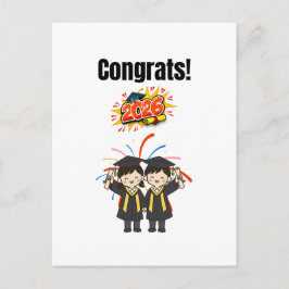 Postal Celebración de Graduación de la Clase de 2026