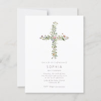 Celebración de la confirmación de la cruz de flor