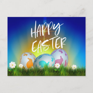 Postal Celebración de Pascua - Feliz Pascua