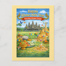 Celebración del Año Nuevo Khmer-Sousdey Chnam Thme