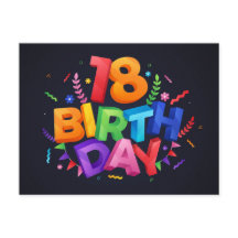 Celebración del cumpleaños número 18