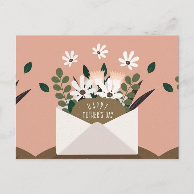 Postal Celebración del Día de la Madre (Anverso)