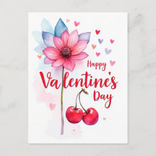 Postal Celebración el día de San Valentín del amor