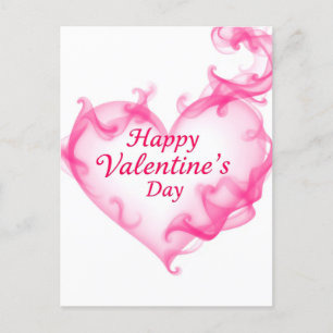 Postal Celebración el día de San Valentín del amor