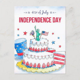 Postal Celebración patriótica