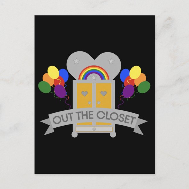 Postal Celebración por el Fiesta gay (Anverso)