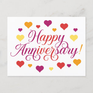 Postal Celebrando el amor: Feliz Aniversario