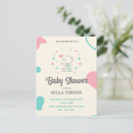 Postal ¡Celebrando la llegada de tu pequeño milagro!