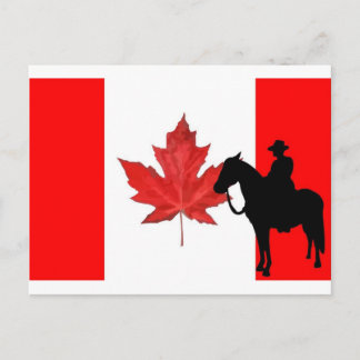 Postal Celebrar el Día de Canadá