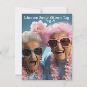 Postal Celebrar el Día de los Ciudadanos Mayores