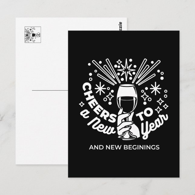 Postal Celebrar el Ilustracion 2 de Vidrio de Nuevos Comi (Anverso / Reverso)