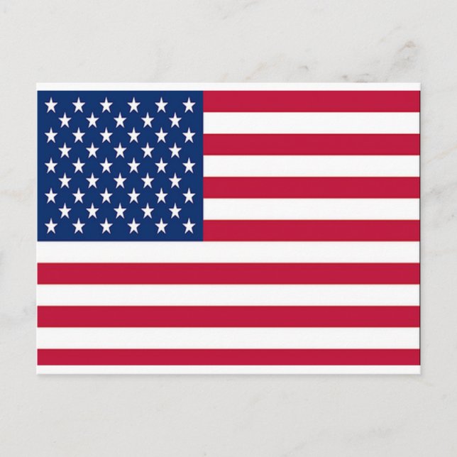 Postal Celebrar la bandera estadounidense, ZSSG (Anverso)