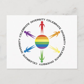Postal Celebrar la diversidad