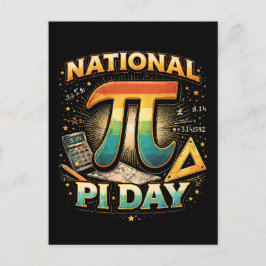 Postal Celebrate Pi