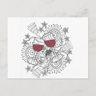 Postal Celebre los cumpleaños, aniversarios, bodas