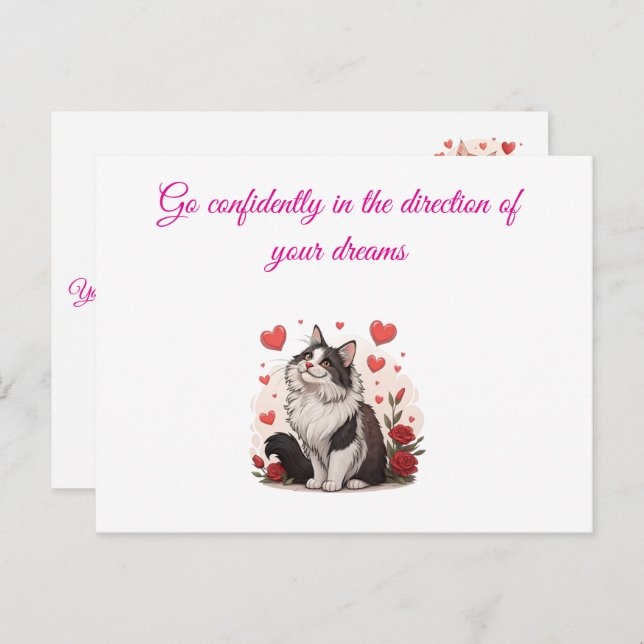 Postal Celebremos el asombroso logro de (Anverso / Reverso)