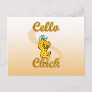 Postal Cello Chick