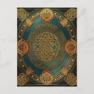 Postal Celtic Knot Knotwork