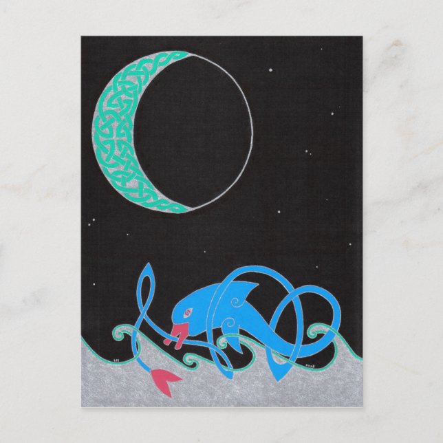 postal Celtic Seascape (Anverso)