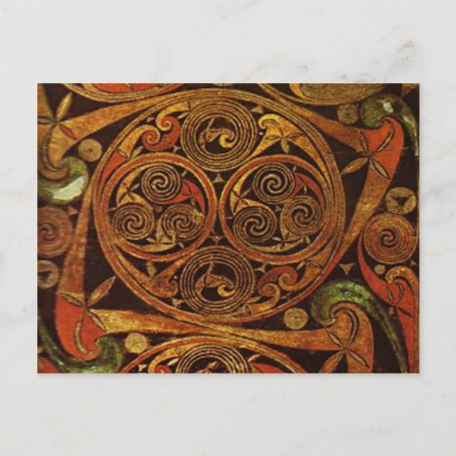 Postal Celtic Triskele (Anverso)