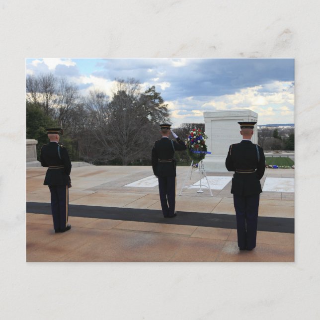 Postal Cementerio de Arlington (Anverso)