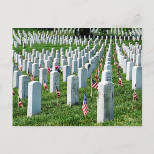 Postal Cementerio de Arlington (Anverso)