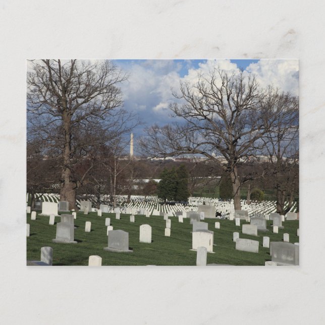 Postal Cementerio de Arlington (Anverso)