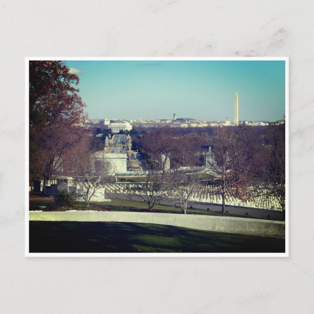 Postal cementerio de arlington (Anverso)