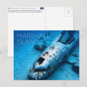Postal Cementerio de Aviones Kwajalein, Islas Marshall Vi