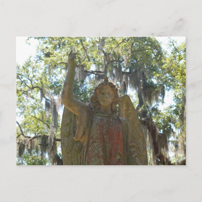 Postal Cementerio de Bonaventure, Savannah GA (Anverso)