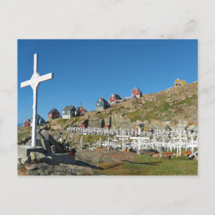 Postal Cementerio de Upernavik North West Greenland Panor