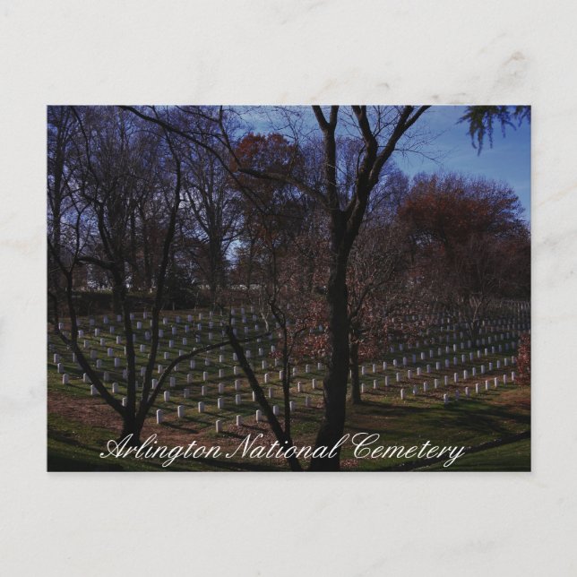 Postal Cementerio Nacional de Arlington (Anverso)