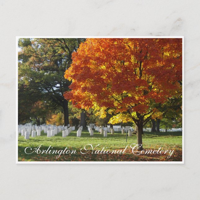 Postal Cementerio Nacional de Arlington (Anverso)