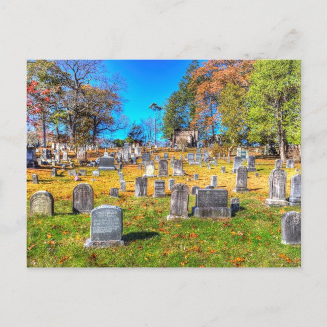 Postal Cementerio Sleepy Hollow (Anverso)