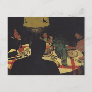 Postal Cena de Lamplight, 1899