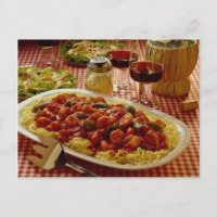 Cena marinera de camarón