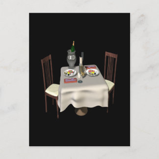 Postal Cena por dos