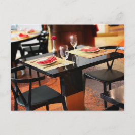 Postal Cena romántica para dos