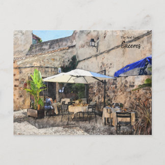 Postal Cenar sola, Cáceres España
