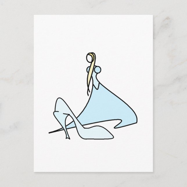 Postal Cenicienta (Anverso)