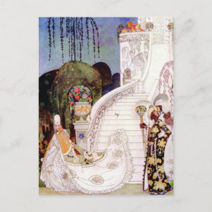 Postal Cenicienta de Kay Nielsen