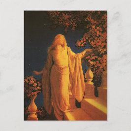 Postal Cenicienta Maxfield Parrish Bella Artes