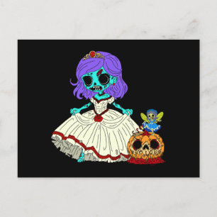 Postal Cenicienta zombie