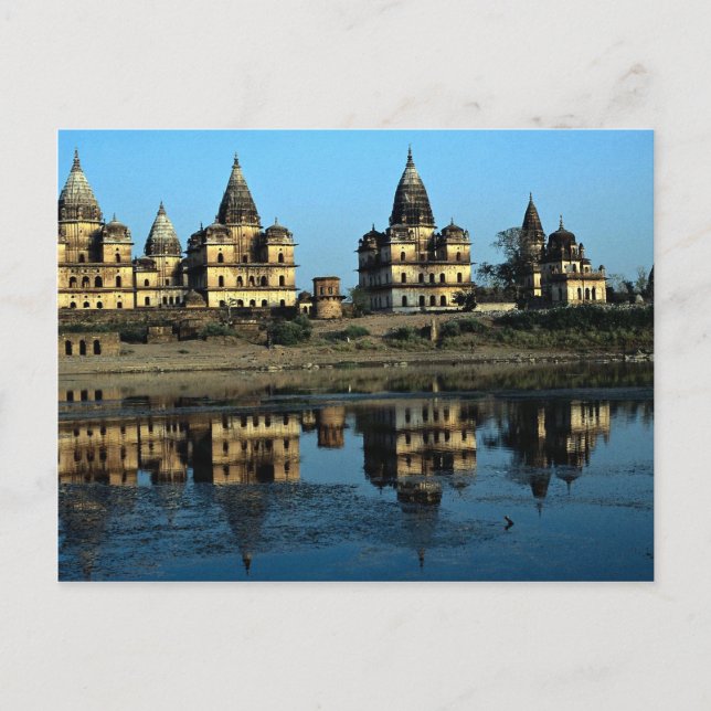 Postal Cenoágrafos, Madhya Pradesh, India (Anverso)